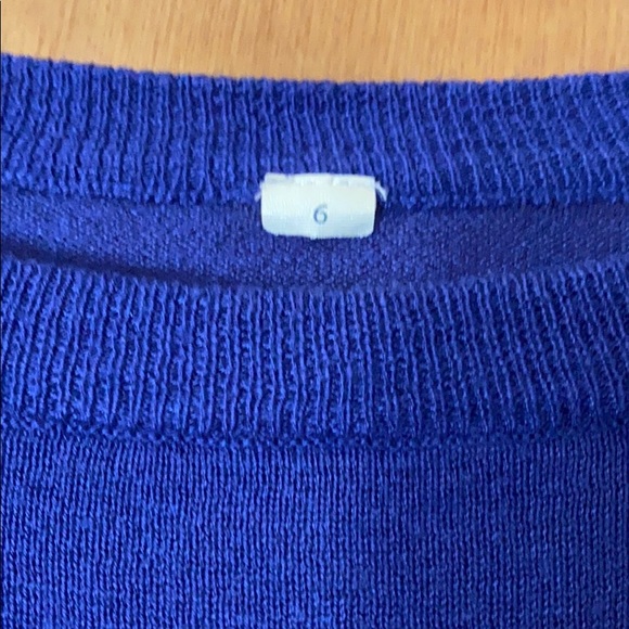 Lululemon wool-blend sheer sweater sz 6 💙 - Picture 2 of 4
